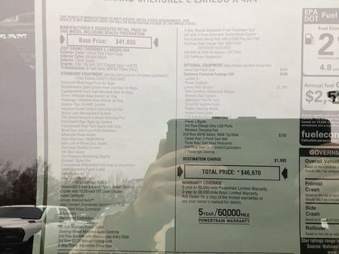 New 2025 Jeep Grand Cherokee L Laredo w/ Luxury Tech Group I image 12