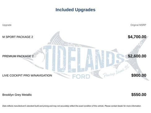 Used 2022 BMW X3 sDrive30i w/ M Sport Package 2 image 2