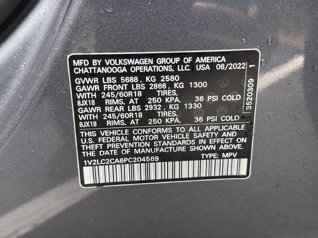 Used 2023 Volkswagen Atlas Cross Sport SE AWD/4WD image 49