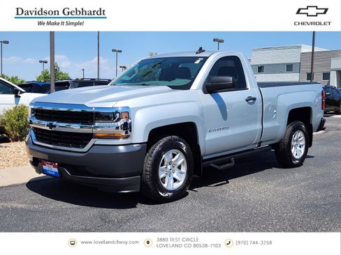 Used 2018 Chevrolet Silverado 1500 W/T RWD image 1
