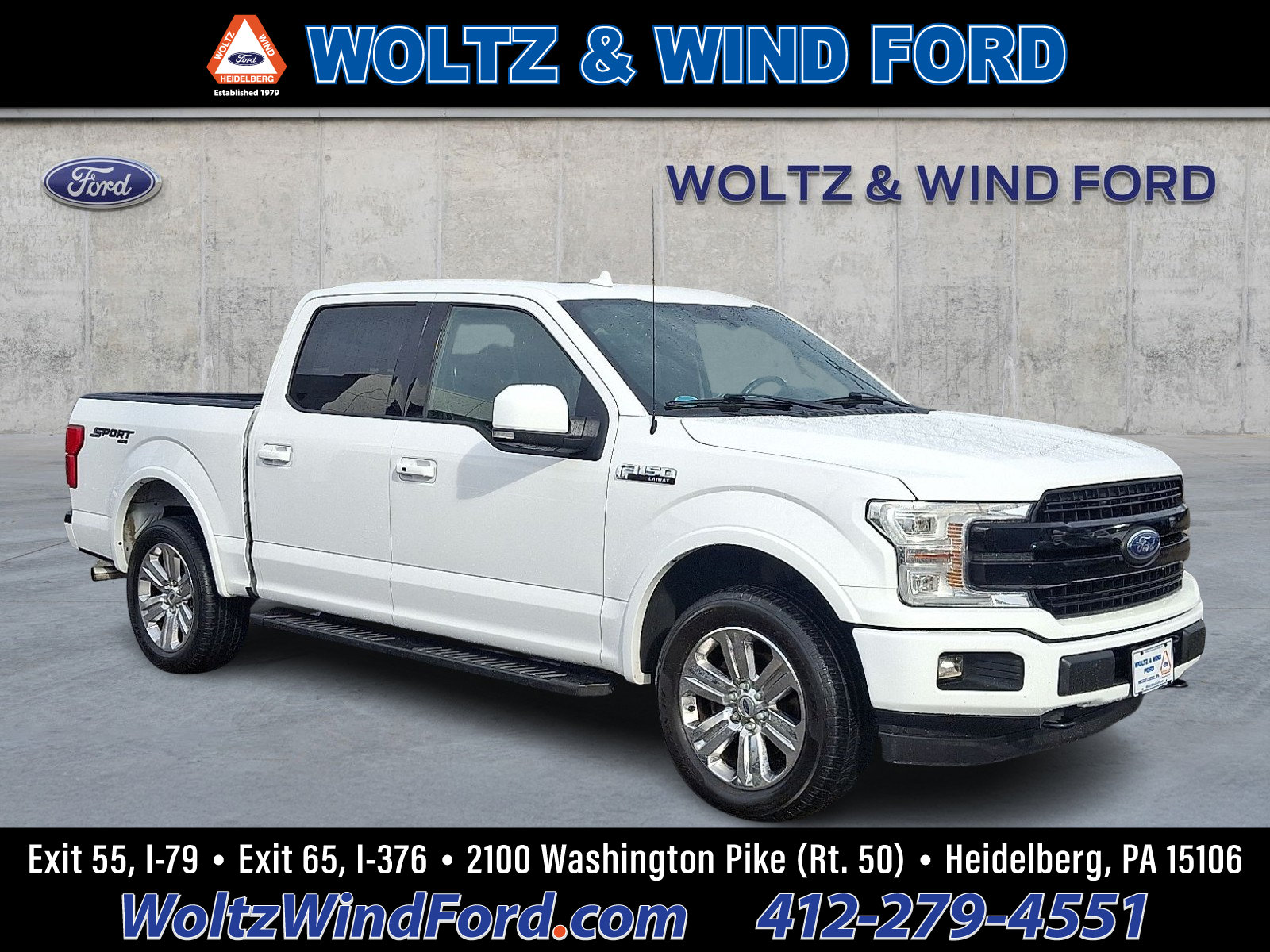 Used 2018 Ford F150 Lariat w/ Equipment Group 502A Luxury AWD/4WD image 1