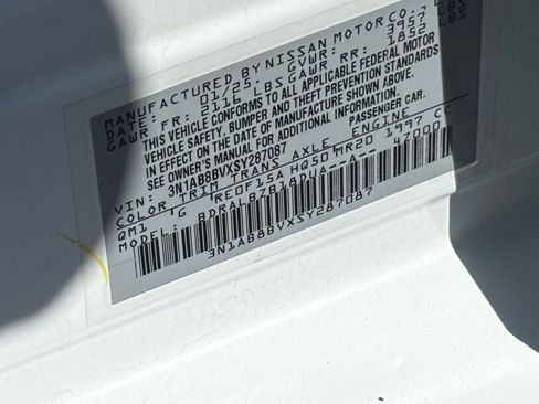 Used 2025 Nissan Sentra S FWD image 24