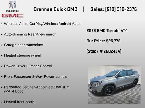 Certified 2023 GMC Terrain AT4 AWD/4WD image 12
