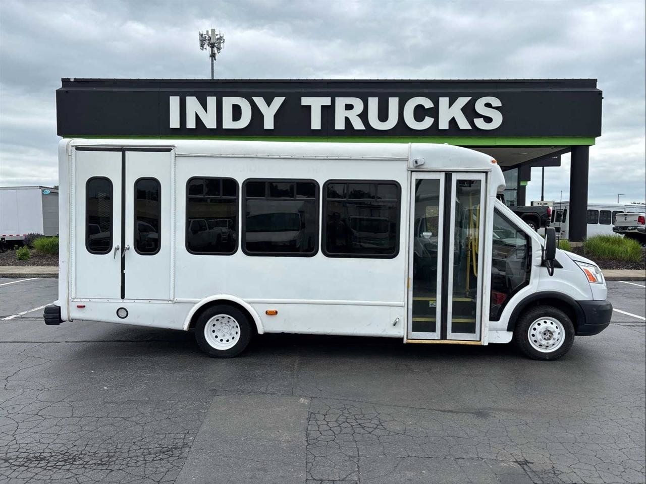 Used 2017 Ford Transit 350 156 DRW w/ Shuttle Bus Prep Package RWD image 2