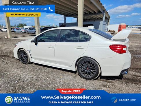 Used 2017 Subaru WRX STI w/ Popular Package #1 AWD/4WD image 3