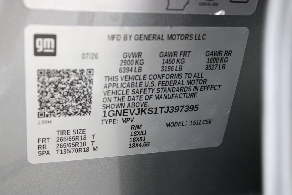 Used 2026 Chevrolet Traverse Z71 w/ Enhanced Driving Package AWD/4WD image 31