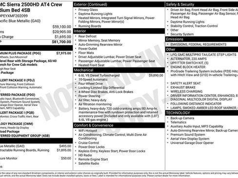 Used 2021 GMC Sierra 2500 AT4 w/ AT4 Premium Plus Package image 8