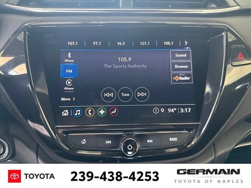 Used 2021 Chevrolet TrailBlazer RS w/ Technology Package FWD image 18