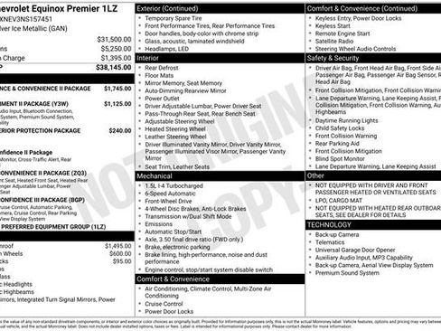 Used 2022 Chevrolet Equinox Premier FWD image 7