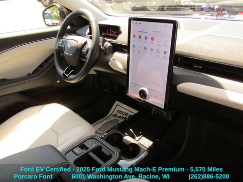 Certified 2025 Ford Mustang Mach-E Premium AWD/4WD image 39