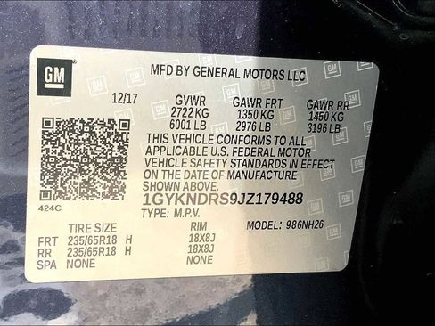 Used 2018 Cadillac XT5 Luxury w/ Driver Awareness Package image 64