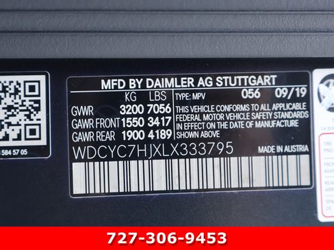 Certified 2020 Mercedes-Benz G 63 AMG 4MATIC image 32