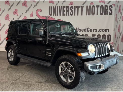 Used 2022 Jeep Wrangler Unlimited Sahara AWD/4WD image 2