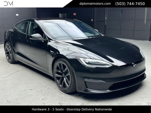 Used 2021 Tesla Model S Plaid AWD/4WD image 9