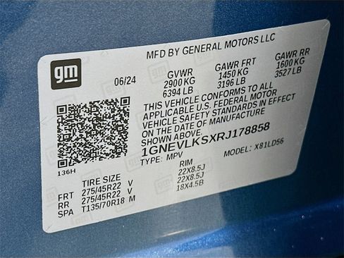 Used 2024 Chevrolet Traverse RS image 35