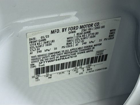 Used 2023 Ford Maverick XL w/ Equipment Group 100A Standard image 38