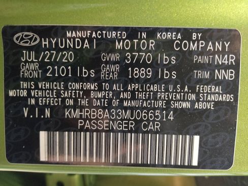 Used 2021 Hyundai Venue SE FWD image 33