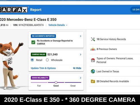 Used 2020 Mercedes-Benz E 350 Sedan image 9