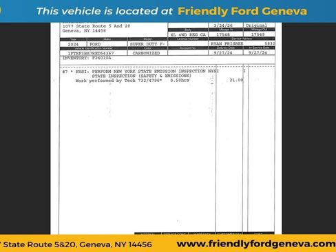 Used 2024 Ford F350 XL w/ Snow Plow Prep Package AWD/4WD image 5