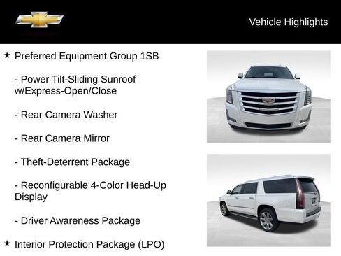 Used 2017 Cadillac Escalade ESV Luxury image 19