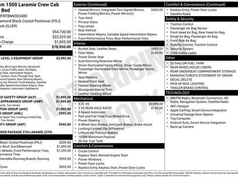 Used 2022 RAM 1500 Laramie AWD/4WD image 34