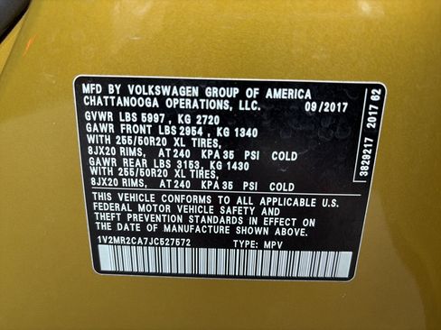 Used 2018 Volkswagen Atlas SEL image 30