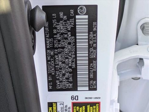 New 2025 Lexus ES 350 F Sport image 16