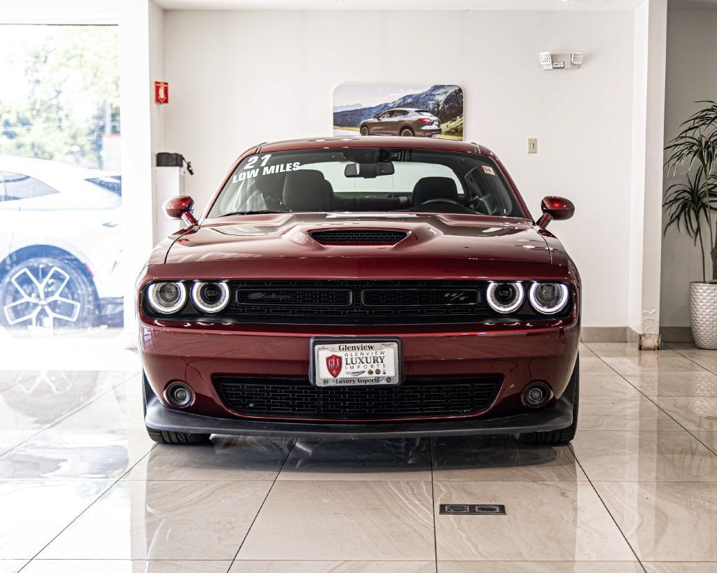 Used 2021 Dodge Challenger R/T w/ Blacktop Package RWD image 2