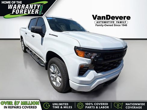 Used 2024 Chevrolet Silverado 1500 Custom w/ LPO, Dark Essentials Package AWD/4WD image 1