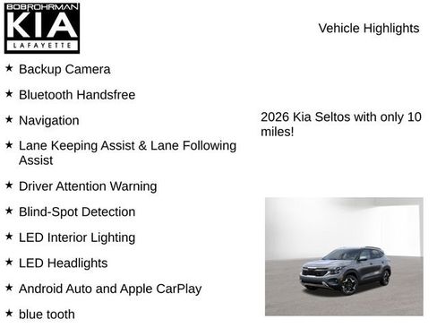 New 2026 Kia Seltos S image 7