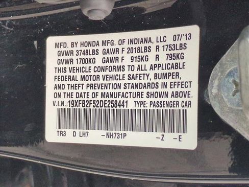 Used 2013 Honda Civic LX image 23