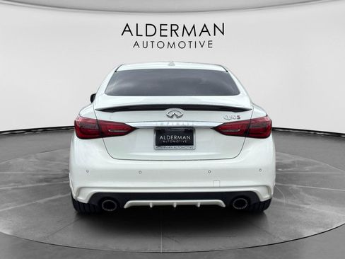 Used 2018 INFINITI Q50 Red Sport 400 w/ Proactive Package RWD image 5