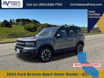 Certified 2022 Ford Bronco Sport Outer Banks w/ Tech Package