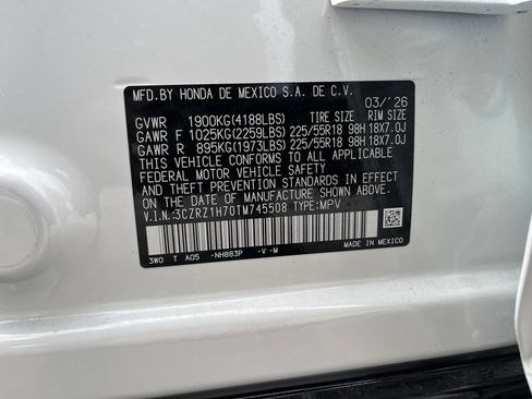 Certified 2026 Honda HR-V EX-L image 10