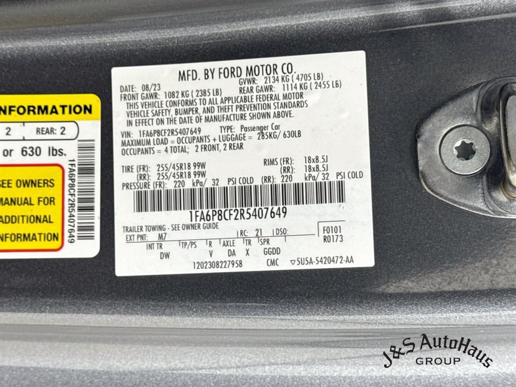 Used 2024 Ford Mustang GT RWD image 38