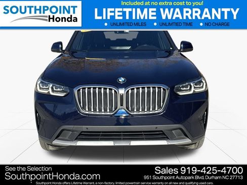 Used 2022 BMW X3 xDrive30i w/ Premium Package 2 image 2