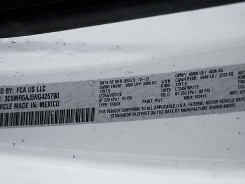 Used 2022 RAM 2500 Tradesman AWD/4WD image 44