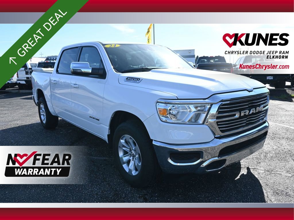 Used 2024 RAM 1500 Laramie AWD/4WD image 1