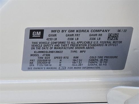 Certified 2022 Buick Encore GX Select w/ Sport Touring Package image 19