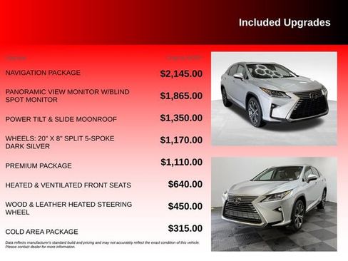 Used 2019 Lexus RX 350 AWD w/ Navigation Package image 6
