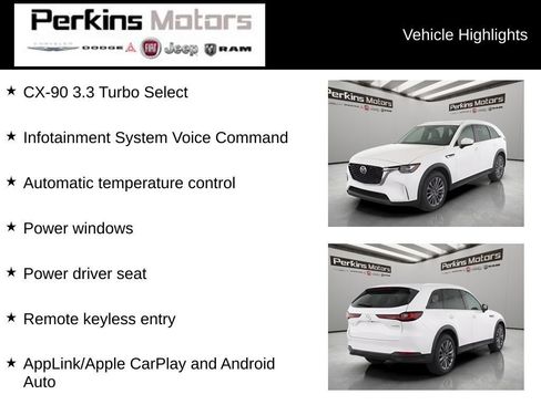 Used 2025 MAZDA CX-90 3.3 Turbo w/ Select Package AWD/4WD image 15