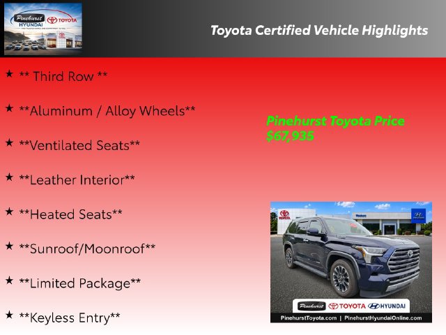 Used 2025 Toyota Sequoia Limited AWD/4WD image 29