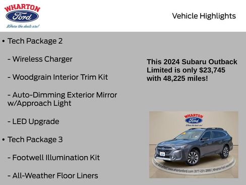 Used 2024 Subaru Outback Limited AWD/4WD image 11