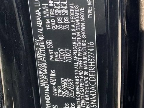 Certified 2024 Hyundai Tucson SE AWD/4WD image 31