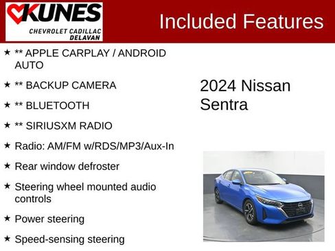 Used 2024 Nissan Sentra SV FWD image 3