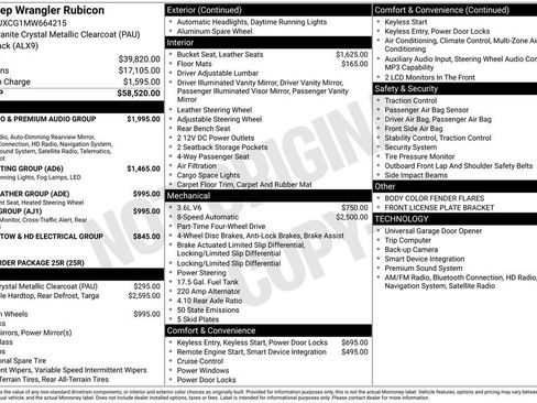 Used 2021 Jeep Wrangler Rubicon image 3