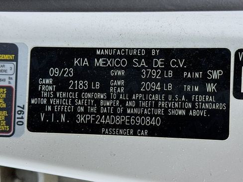 Used 2023 Kia Forte LXS w/ LXS Technology Package FWD image 27