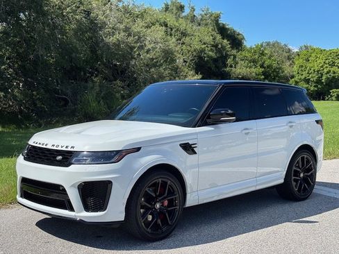 Used 2022 Land Rover Range Rover Sport SVR AWD/4WD image 1