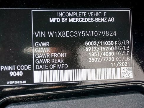 Used 2021 Mercedes-Benz Sprinter 3500 image 13