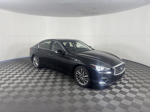 Used 2023 INFINITI Q50 Luxe w/ Cargo Package RWD image 2